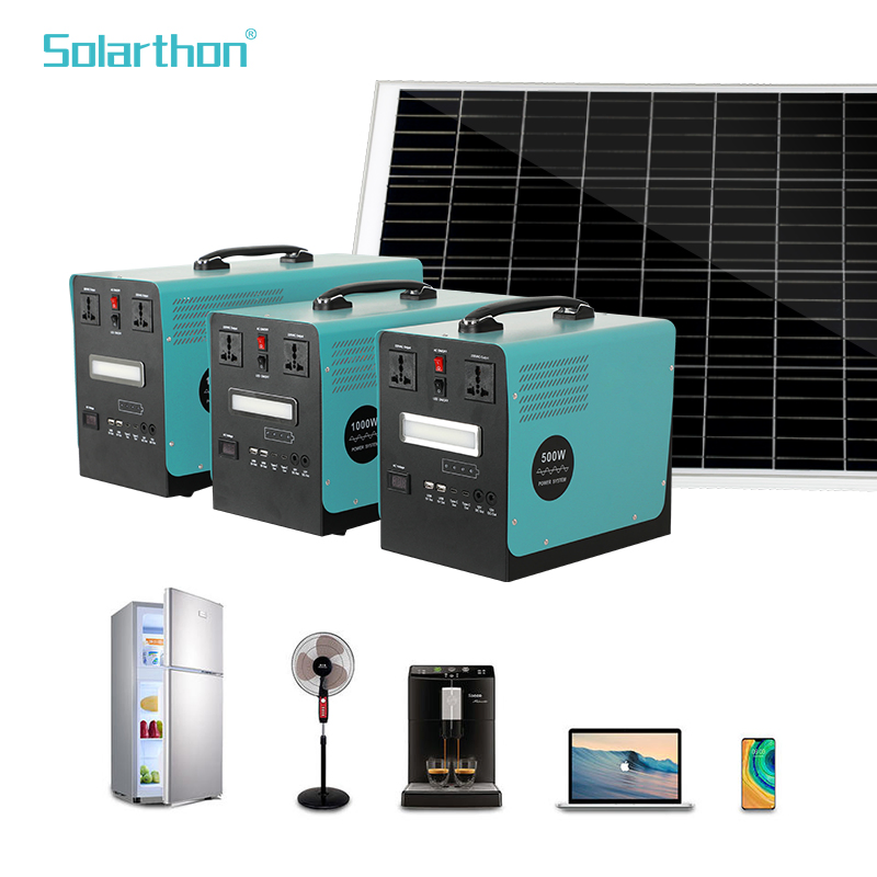 Soluciones Portátiles de Energía Solar de Alta Eficiencia 500W 1000W 1500W