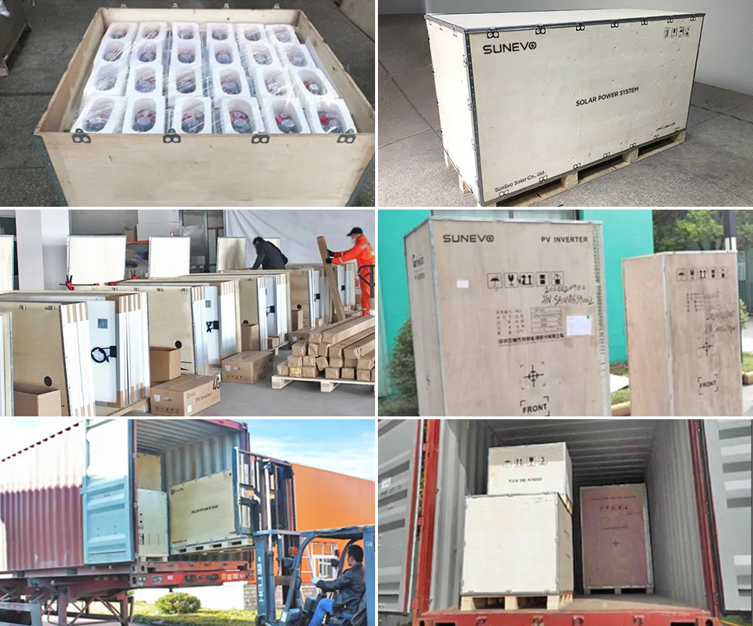 Detalle de Embalaje y Envío seguro en cajas de madera
