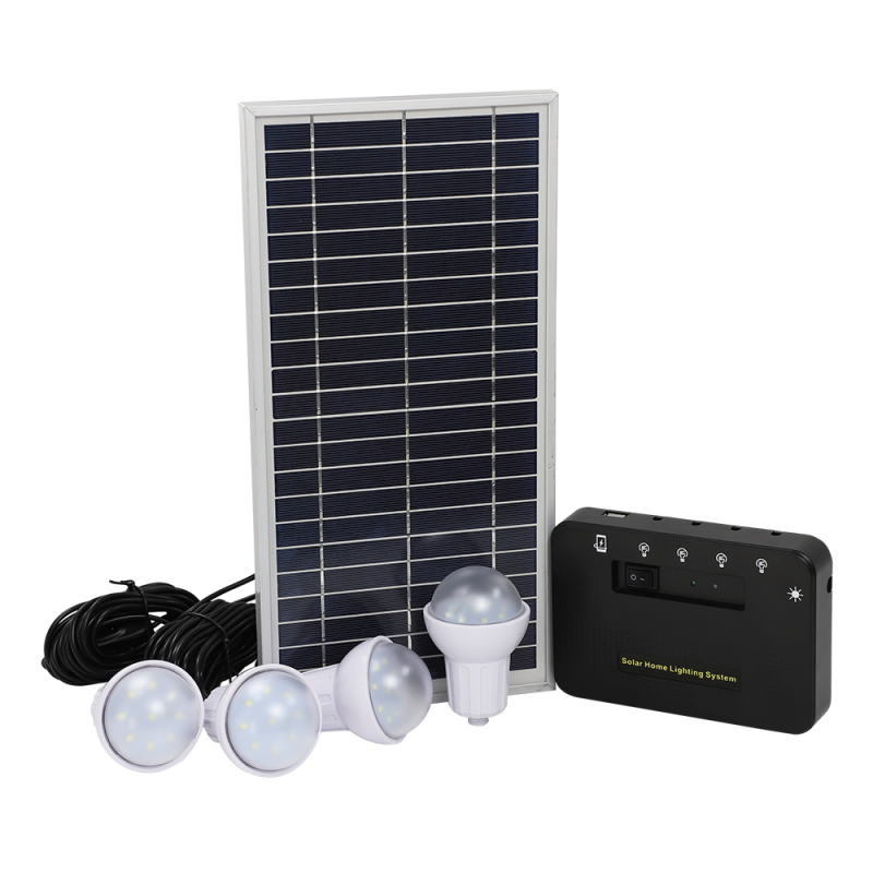 Kit solar certificado SGS para uso eléctrico fuera de la red en toda la casa