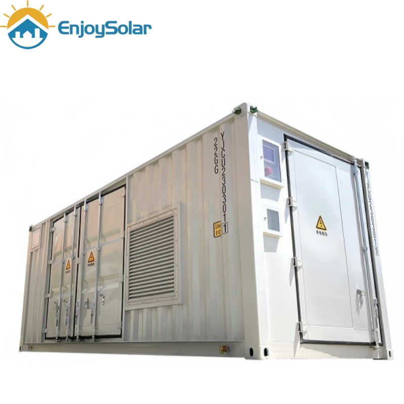 Contenedor de Almacenamiento de Baterías de Litio Solar Ecológico 40FT para Proyecto Comercial 24/7 Autónomo