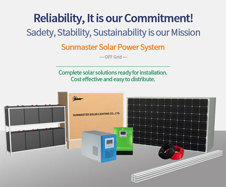 Etiqueta Privada 2kw Energía Portátil para el Hogar 15kw fuera de la Red 5kw Precio del Sistema Solar con Carga Inalámbrica