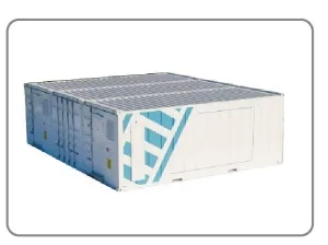 Contenedor de depósito de energía personalizado