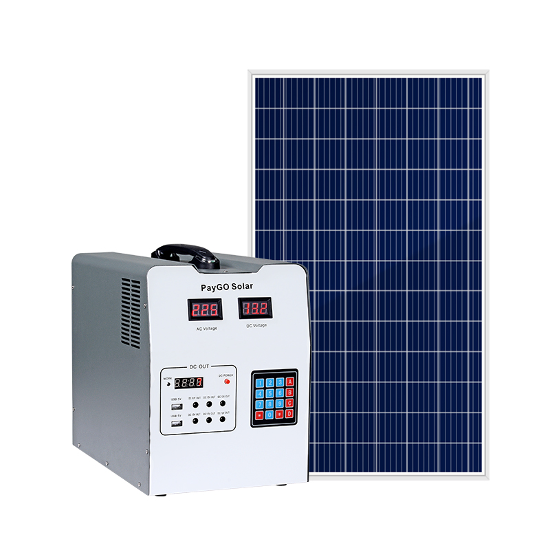 Kit de energía solar portátil para una vida sostenible fuera de la red