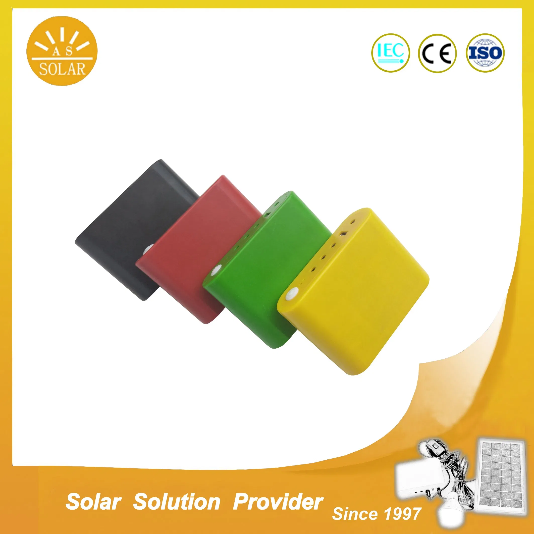 5W 10W sistema solar pequeño fuera de la red kits de energía solar