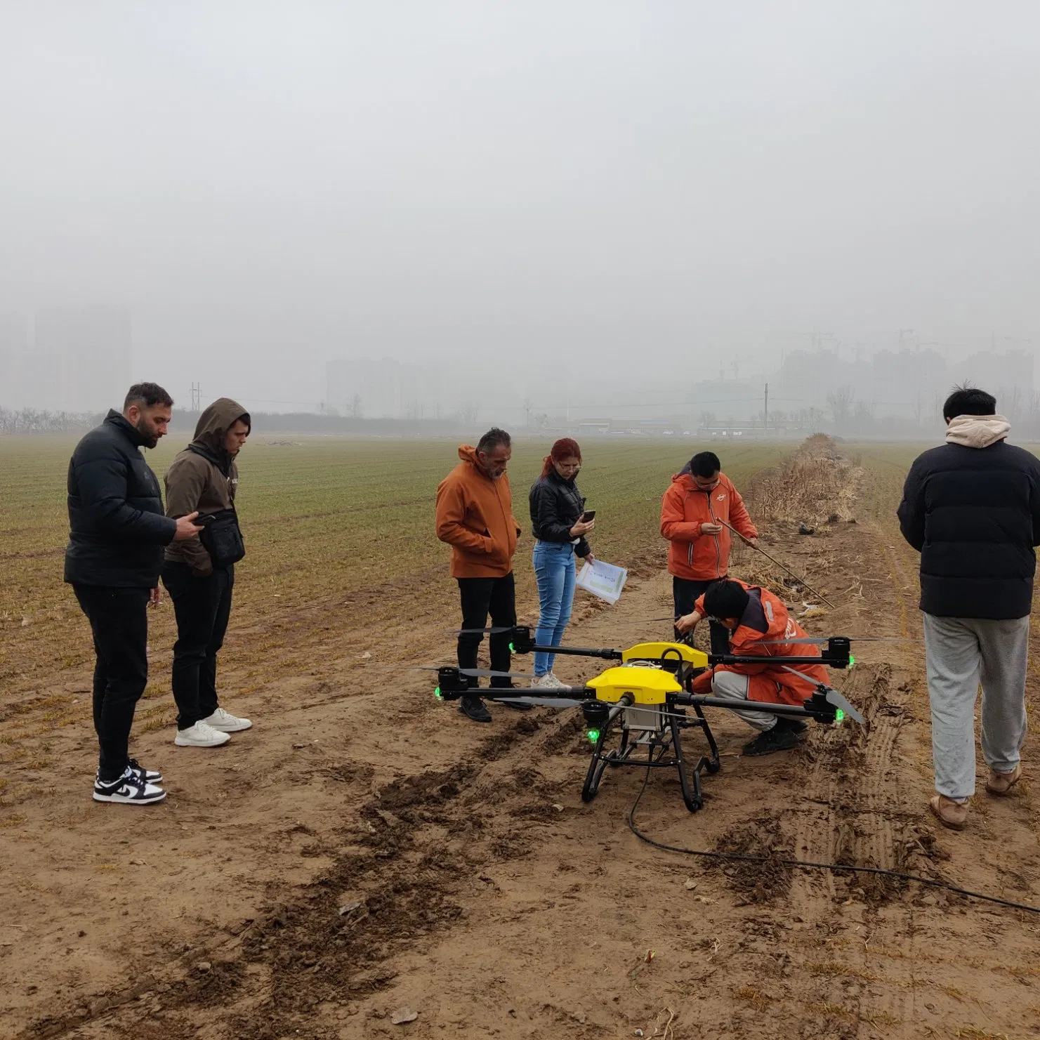 Sistema de Reabastecimiento Autónomo Drone de Limpieza Joyance con Mejor Eficiencia de Rocío