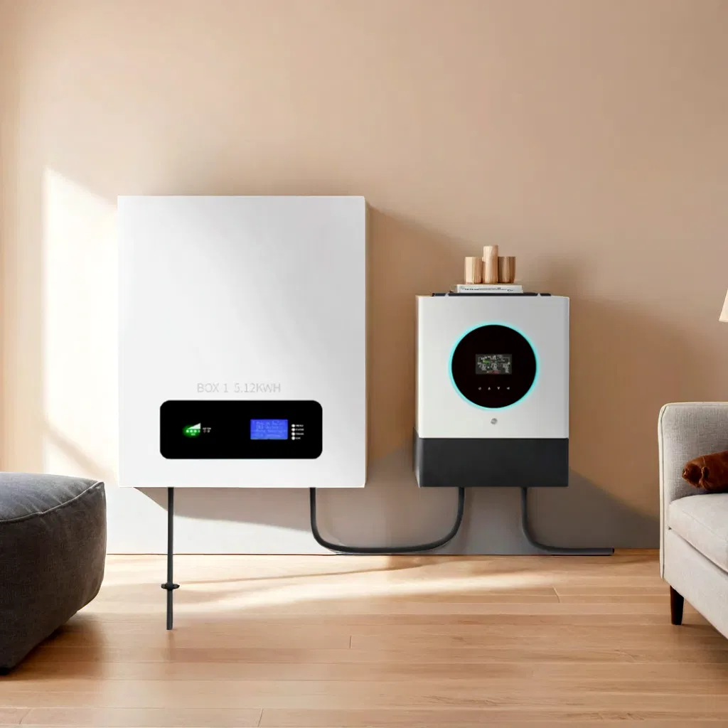 Sistema de Batería de Litio Li Ion Compacto 48V 100ah &amp; 48V 200ah Apilable para Generación de Energía Solar y Respaldo de Emergencia