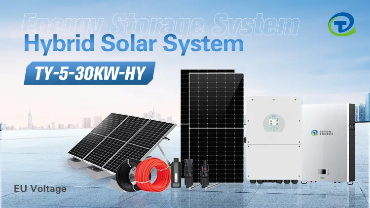 Sistema Solar Híbrido Completo de Alta Eficiencia Todo en Uno para Uso Doméstico
