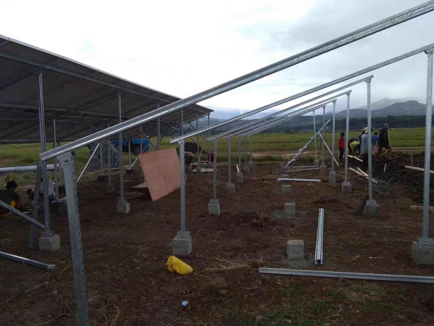 2027 CC 12V Sistema de Bomba de Agua Solar de Circulación / Sistema de Bombeo Solar Fuente Cascada Flujo 1200L/H