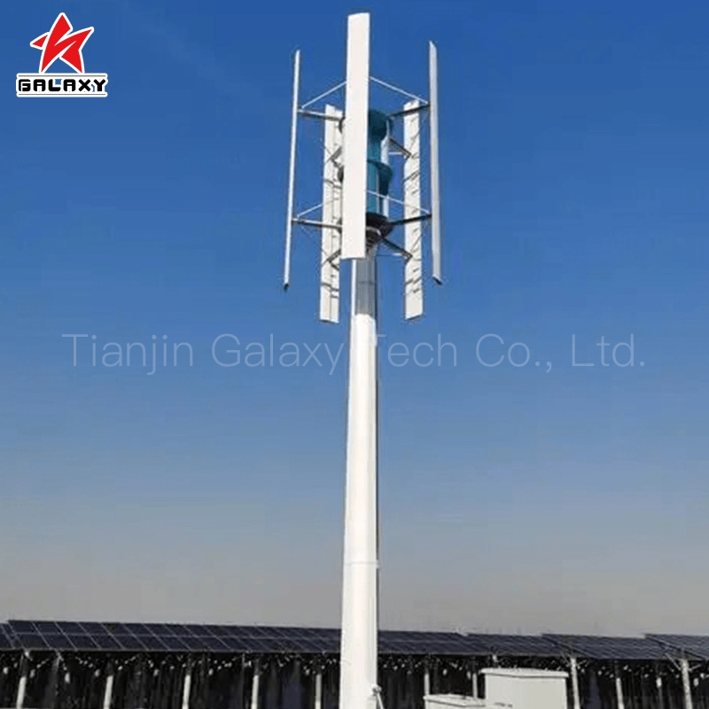 3kw Remote Area Wind Solar Generator System Independent Power Wind Solar Hybrid System