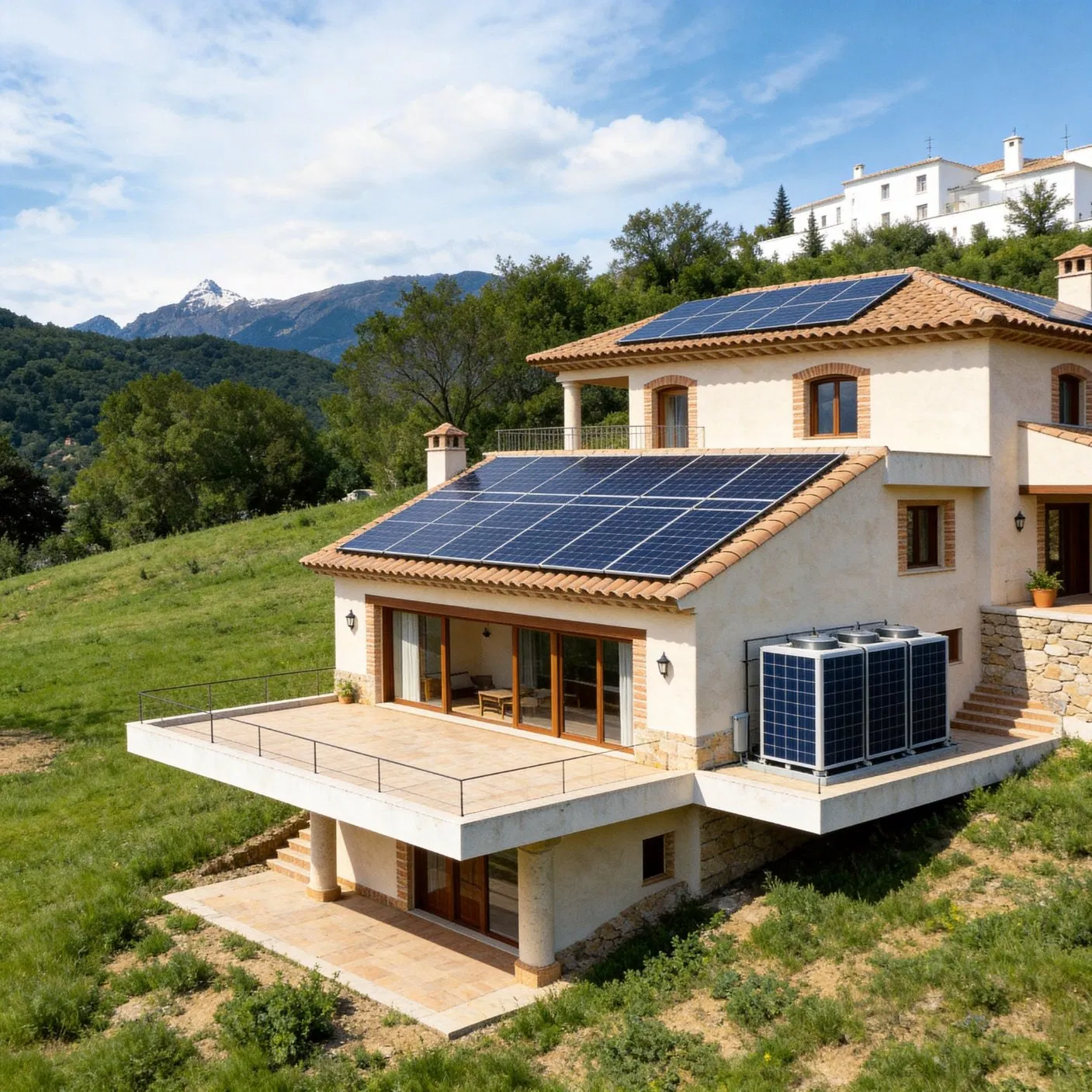 10 Sistema de Suministro de Energía Solar a Pequeña Escala para Uso Doméstico Microred Solar 30 Años de Uso