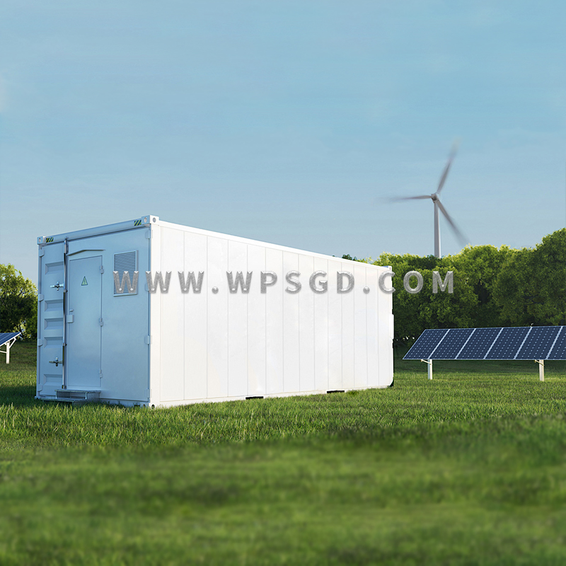 Sistema de Almacenamiento de Energía Industrial y Comercial Refrigerado por Aire Paquete de Batería de Litio de Alta Tensión Energía de Respaldo de Emergencia Gabinete Solar de Energía Renovable