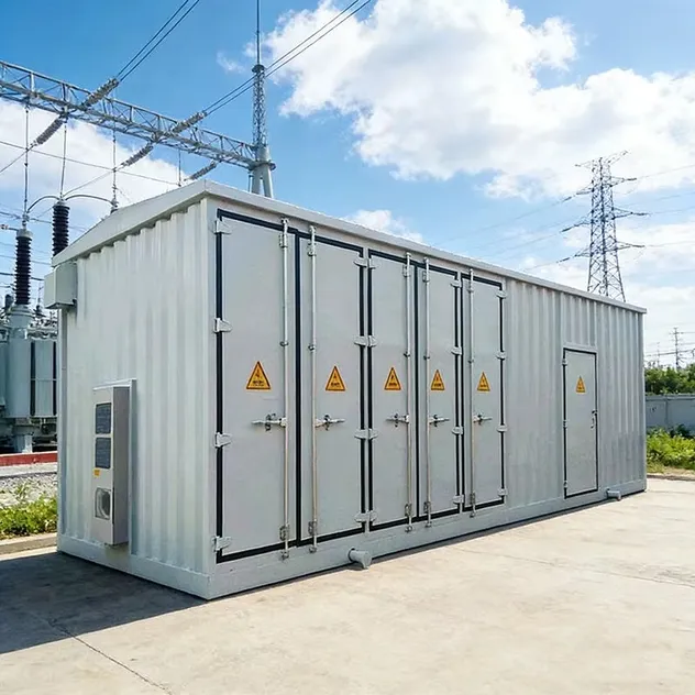 Cabina fotovoltaica prefabricada totalmente personalizable, solución personalizada para el exterior e interior