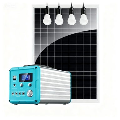 Sistema de energía solar portátil para el hogar, generador de almacenamiento de energía para áreas remotas fuera de la red