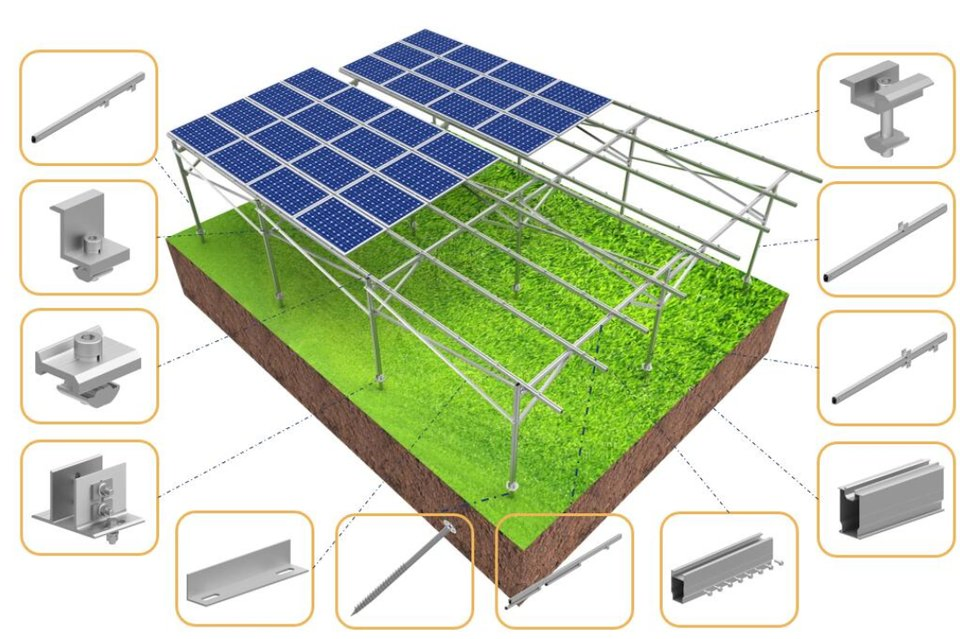 Solución de Montaje Solar de Alta Calidad para 5kw y 15kw Sistemas