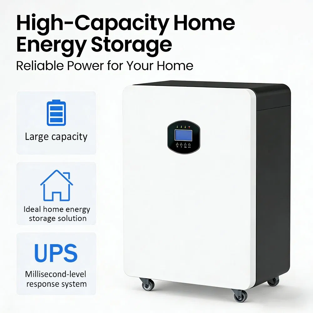 8000 Ciclos 5kwh 10kwh 16kwh Batería de litio ion para sistema de almacenamiento de energía solar fuera de la red para respaldo de energía residencial