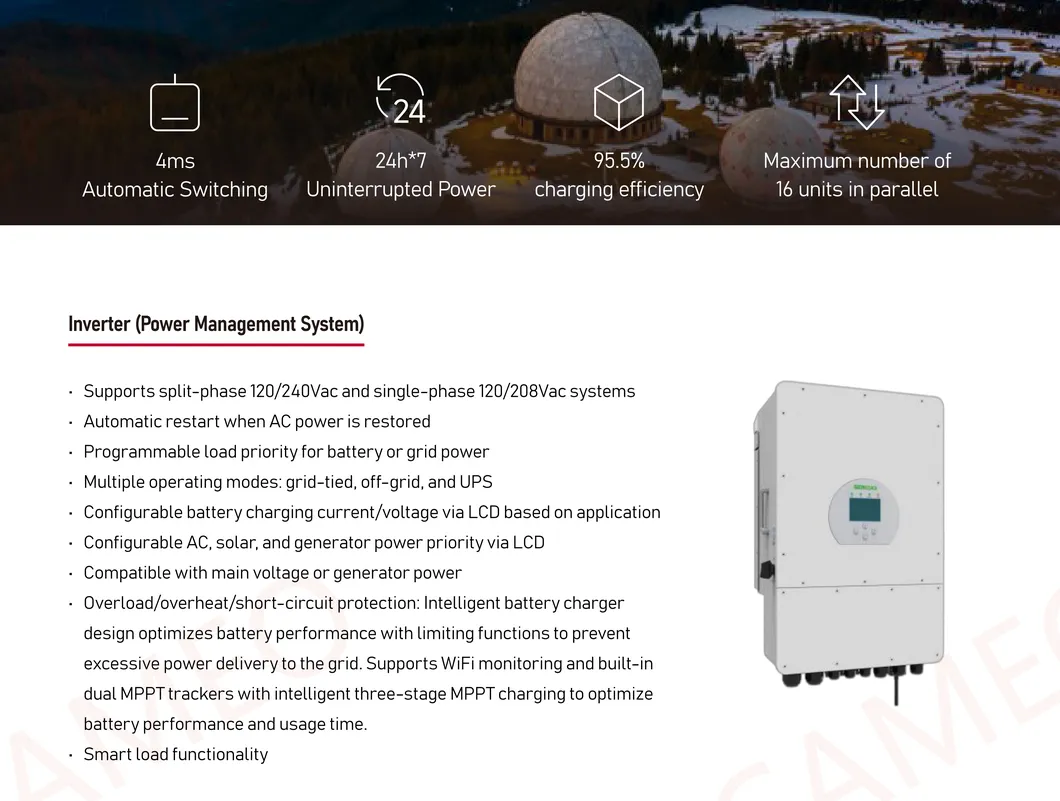 Precio de fábrica 10kwh a 20kwh Sistema de energía híbrido y solar Caja de energía Sistema de respaldo para el hogar