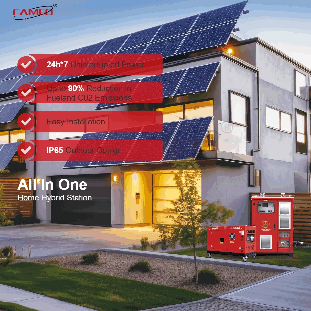 Precio de fábrica 10kwh a 20kwh Sistema de energía híbrido y solar Caja de energía Sistema de respaldo para el hogar
