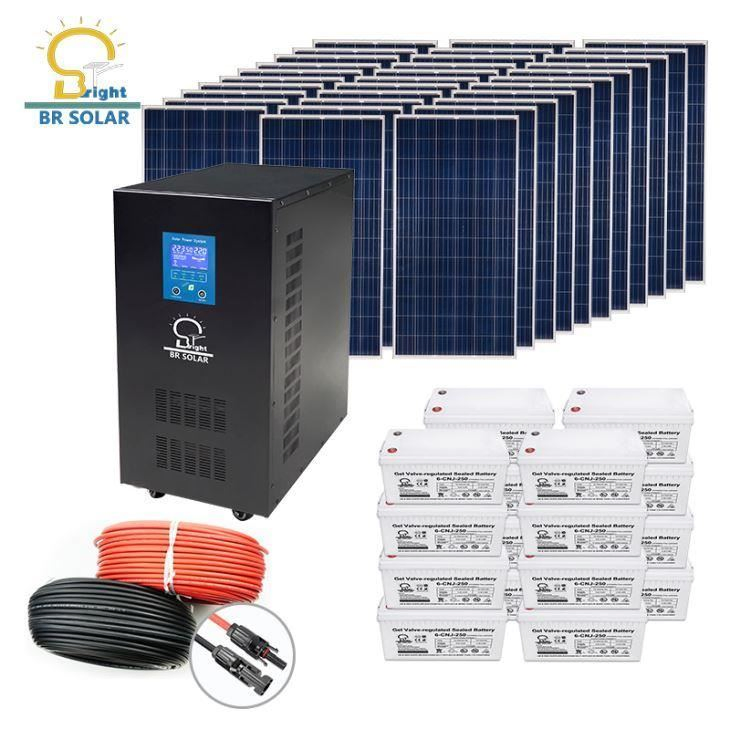 Venta Caliente Nuevo Sistema Solar FV Industrial para Hogar Fuera de la Red