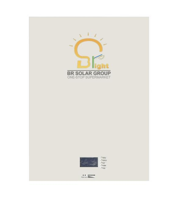Sistema Solar Portátil Generador de Red Fuera de Casa con Planta ISO