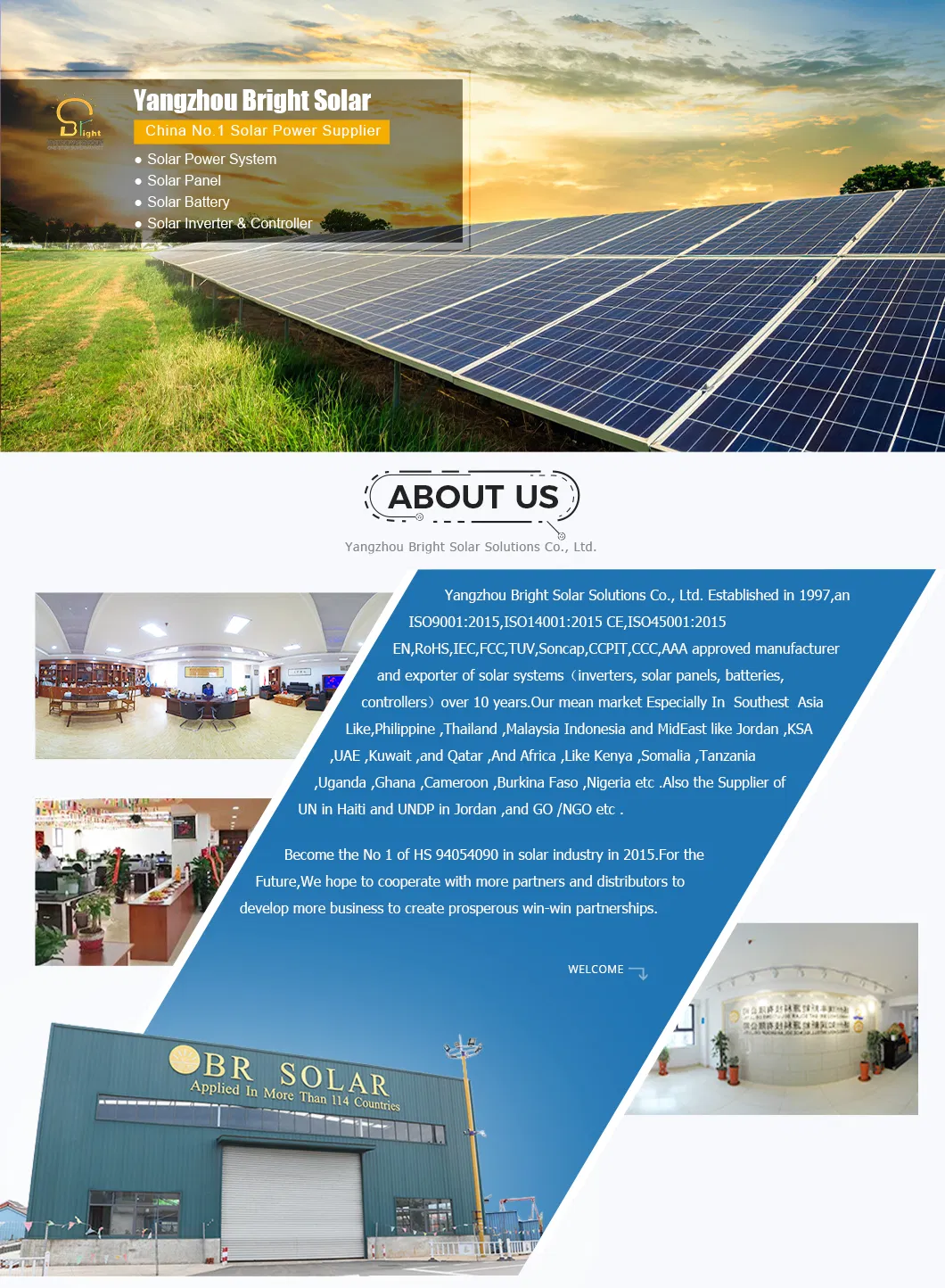 Línea de producción de paneles solares