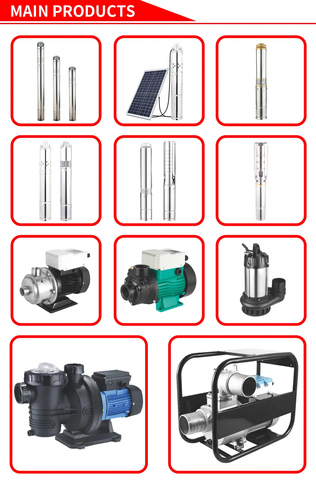 Sistema de Bombeo Solar Ecoflow 2js Eficiente Elevación de Agua