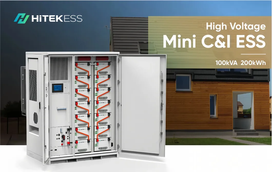 Sistema de Almacenamiento de Energía Solar Bess Gabinete de Batería Distribuida