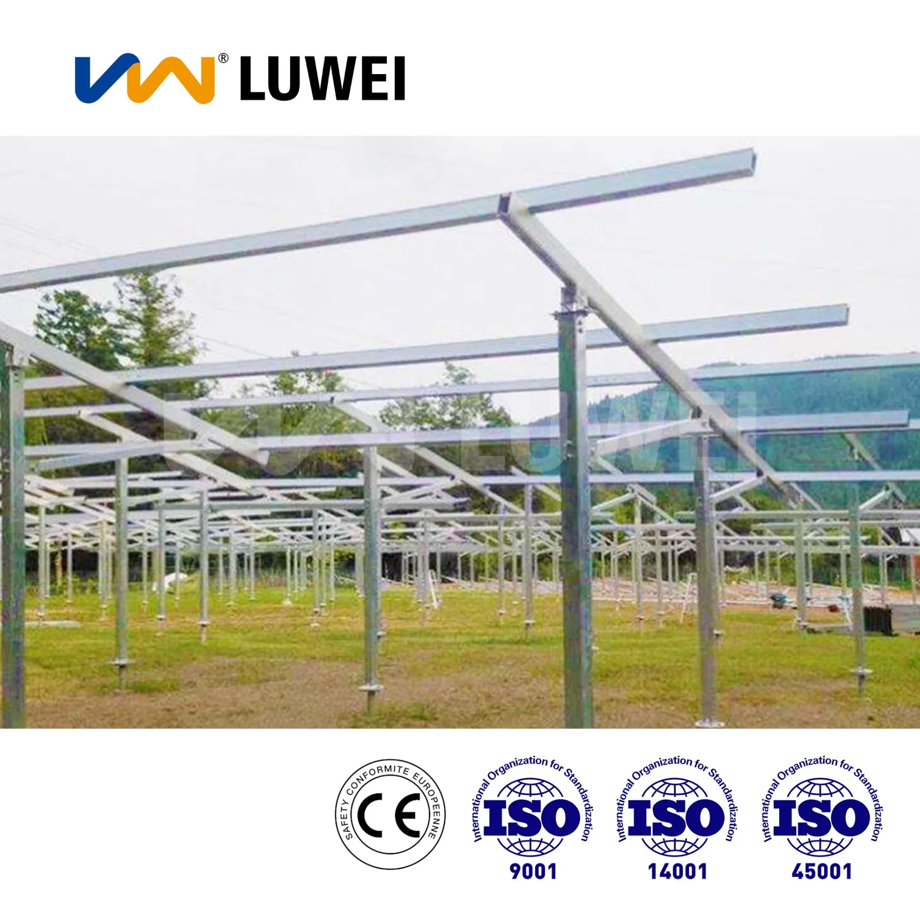 Solución de Montaje Solar de Alta Calidad para 5kw y 15kw Sistemas
