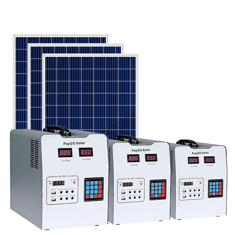 Kit de energía solar portátil para una vida sostenible fuera de la red