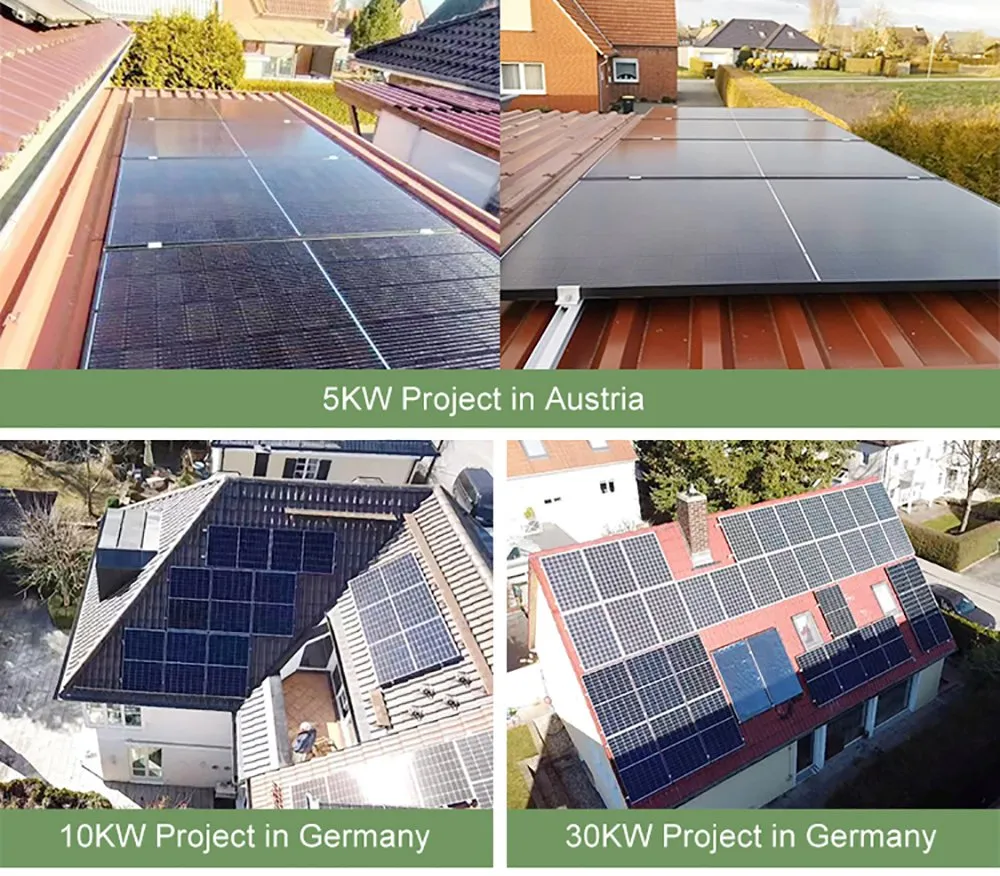 Proyecto solar residencial instalado