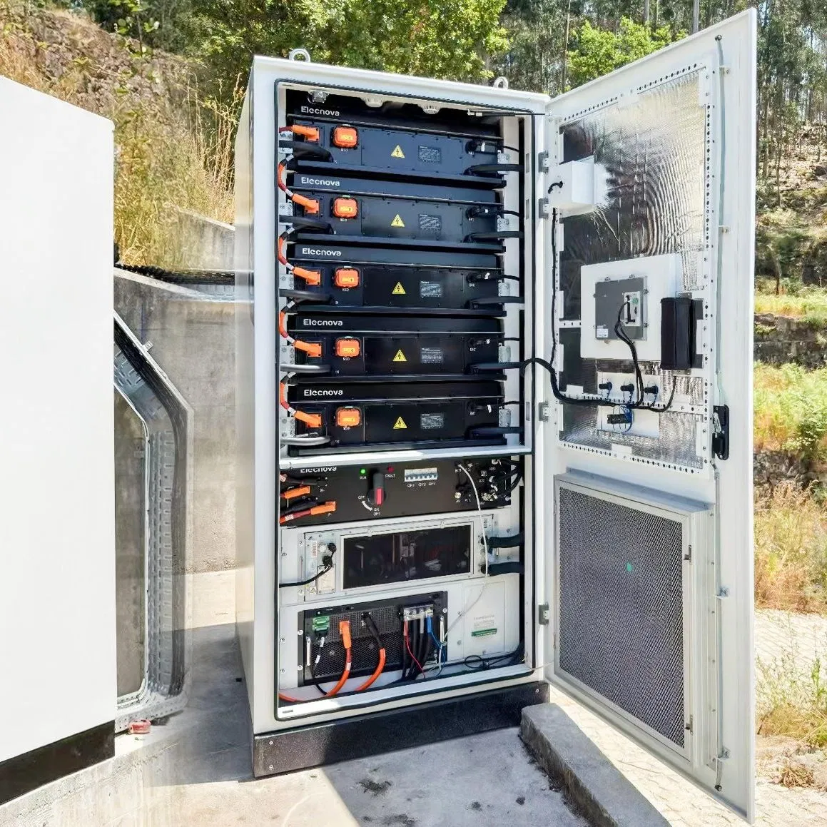 200kwh Sistema de Respaldo Eléctrico de Litio Líquido Solar Todo en Uno LiFePO4 Sistemas de Almacenamiento de Energía de Batería