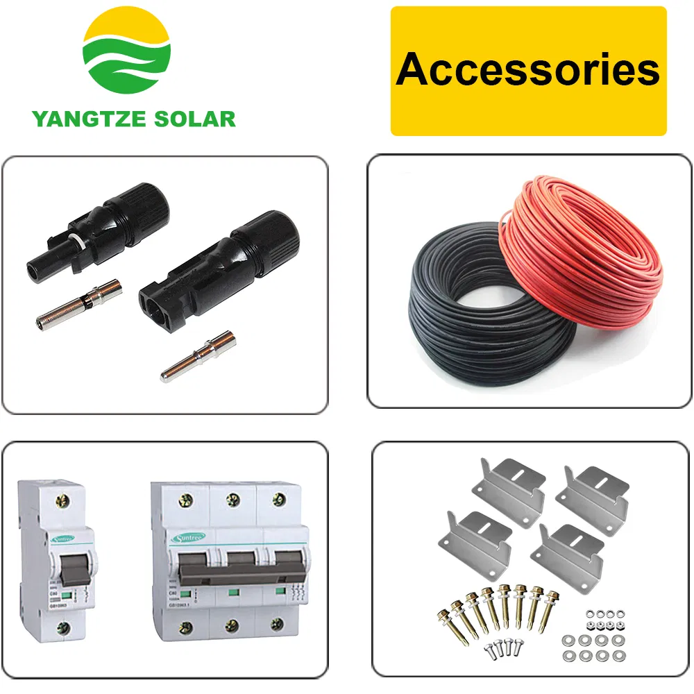 Sistema Solar Yangtze en la Red 2kw Sistema de Bomba Solar Riego de Agua