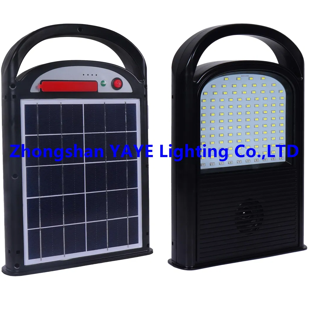 Generador solar portátil de 100W con accesorios completos