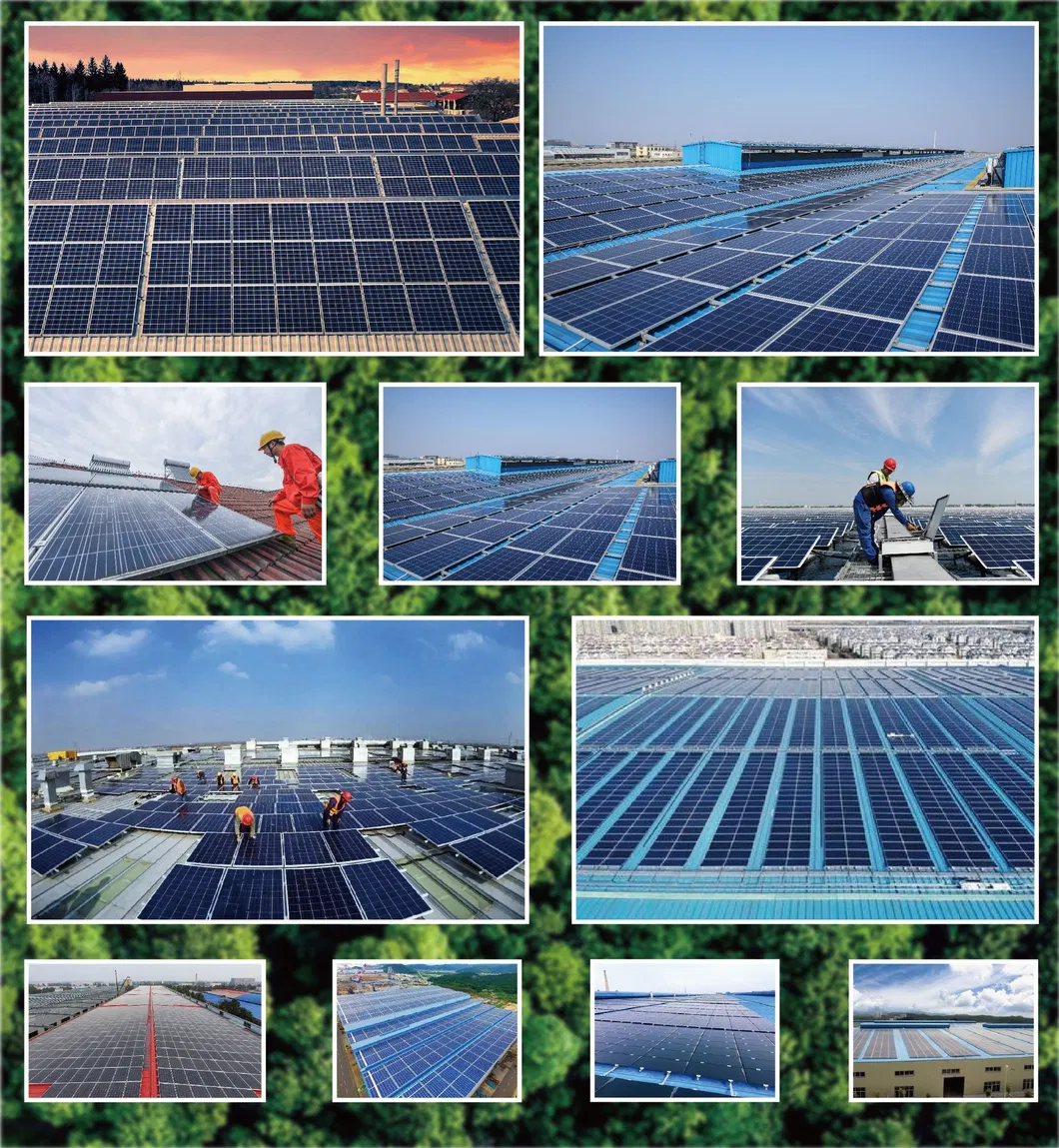 Sistema Completo de Paneles Solares 100kw 3 Fase 200kw 500kw fuera de la Red Híbrido Industrial Comercial con Batería