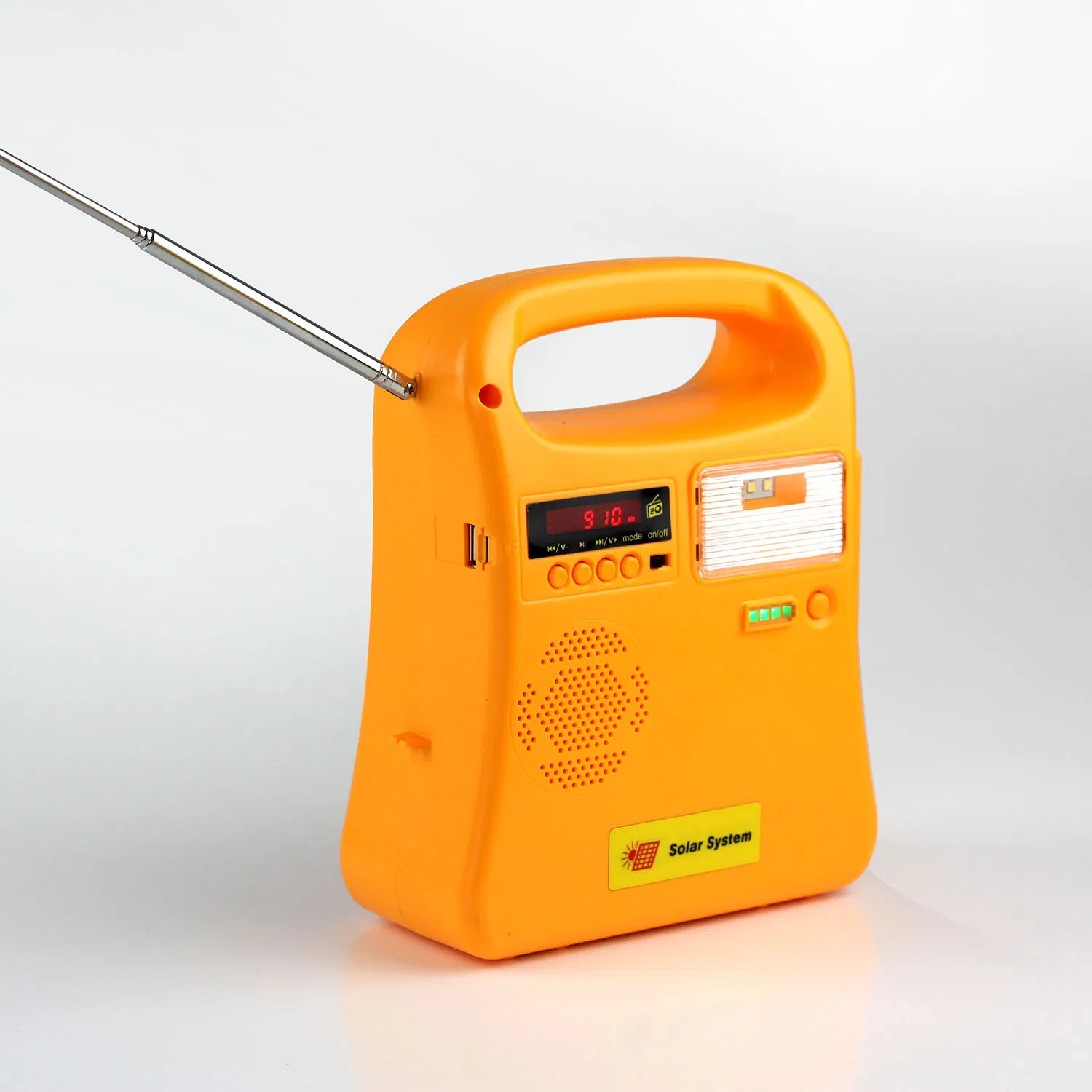 Kit de luz solar portátil para hogar solar fuera de la red para interiores y exteriores