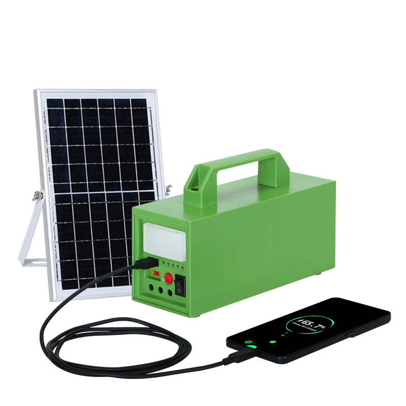 Sistema de energía solar multifuncional Alltop con paneles solares de carga, sistema solar portátil de emergencia para el hogar, kit de energía solar, sistema de luz solar para iluminación y camping