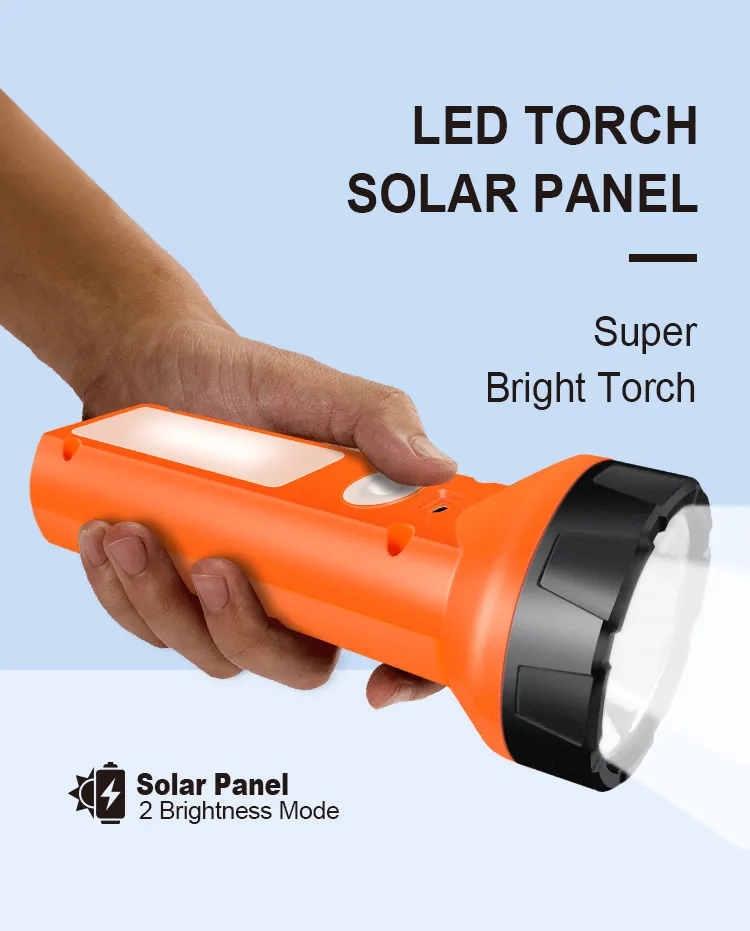 Linterna de Emergencia Solar
