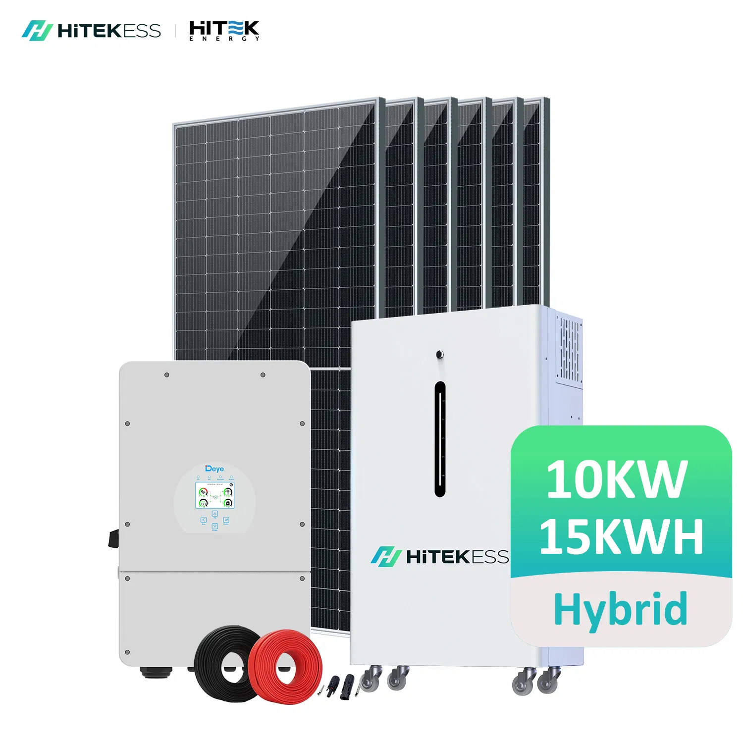 Instalación Fácil Buen Rendimiento 5kw 10kw 15kw 20kw Sistema Solar Offgrid 220V 380V 30kw Sistema Solar Híbrido Kit Completo para Uso en Casa