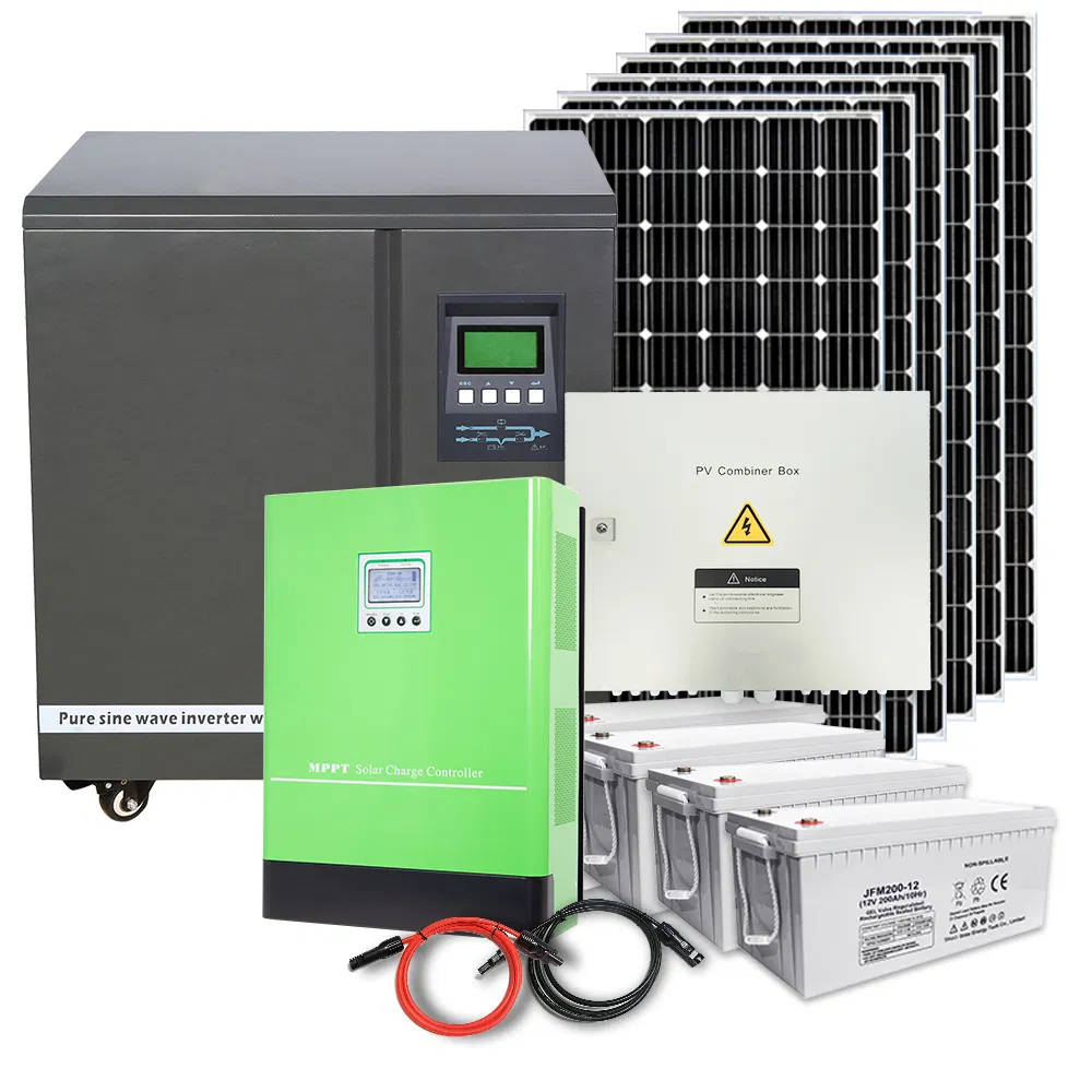 Sistema Solar fuera de la Red 5kw 10kw 20kw Sistema de Energía Solar Comercial Industrial Hogar en Venta