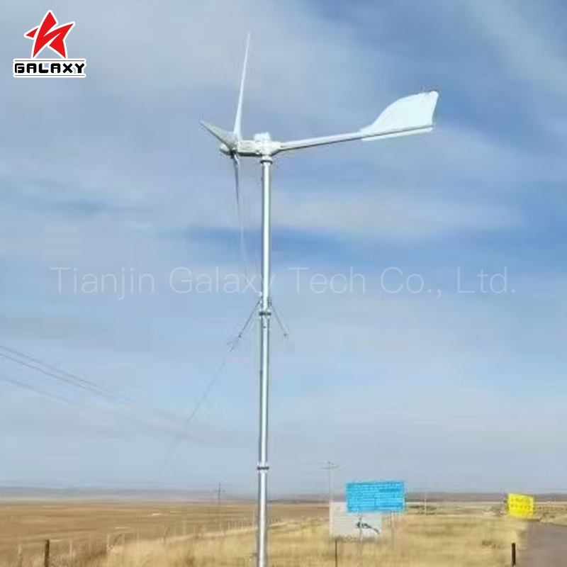 Venta Caliente 24kw Sistema Híbrido de Carga Eólica y Solar para Barcos Marinos, Camping, Cabañas y Aplicaciones de Respaldo de Emergencia Sistema Híbrido Eólico y Solar
