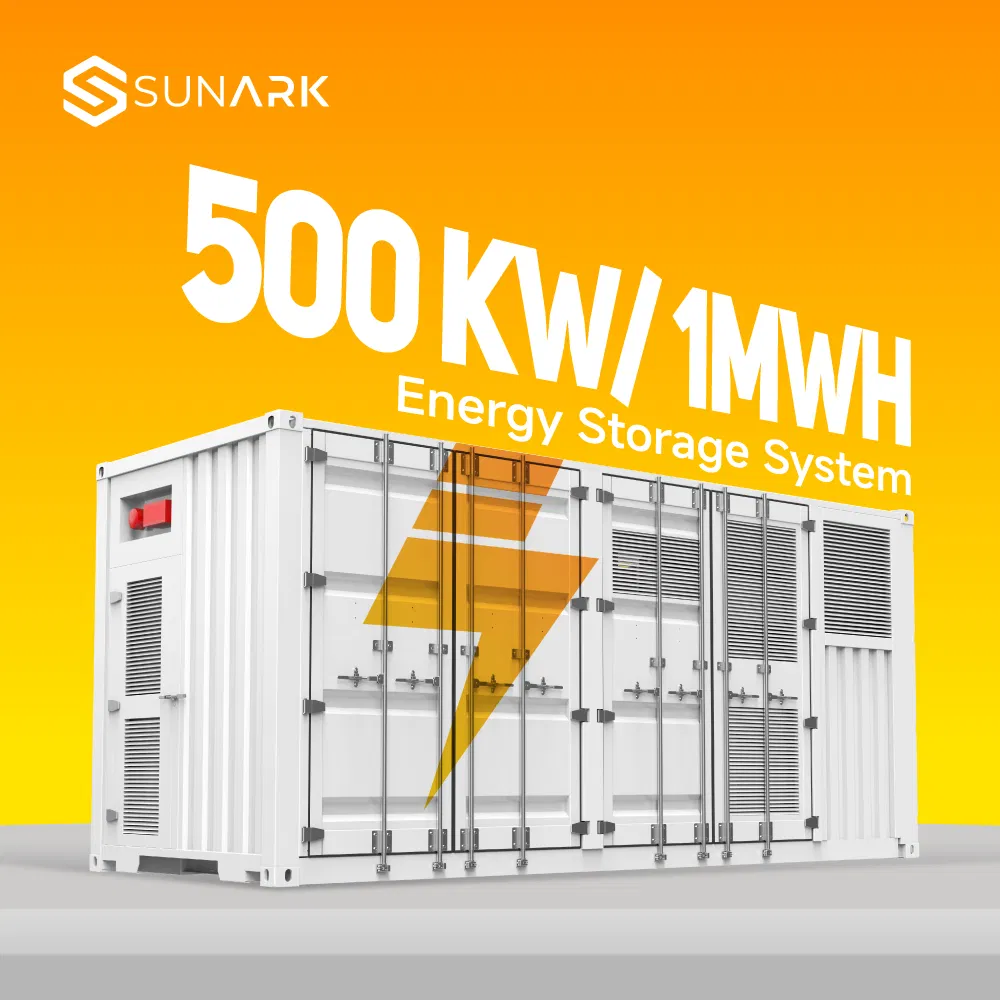 Sistema de Almacenamiento de Energía Solar Híbrido Off Grid Sunark 215kwh 1MW Todo en Uno para Uso Industrial Stock de la UE