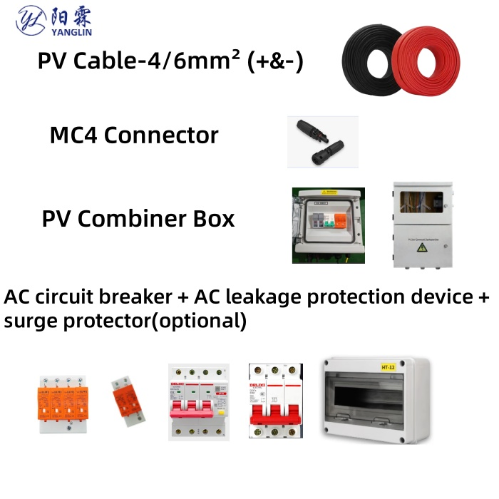 Sistema de Almacenamiento de Energía Solar en Casa 5kw 10kw 20kw Sistema Solar Fuera de la Red Conjunto Completo