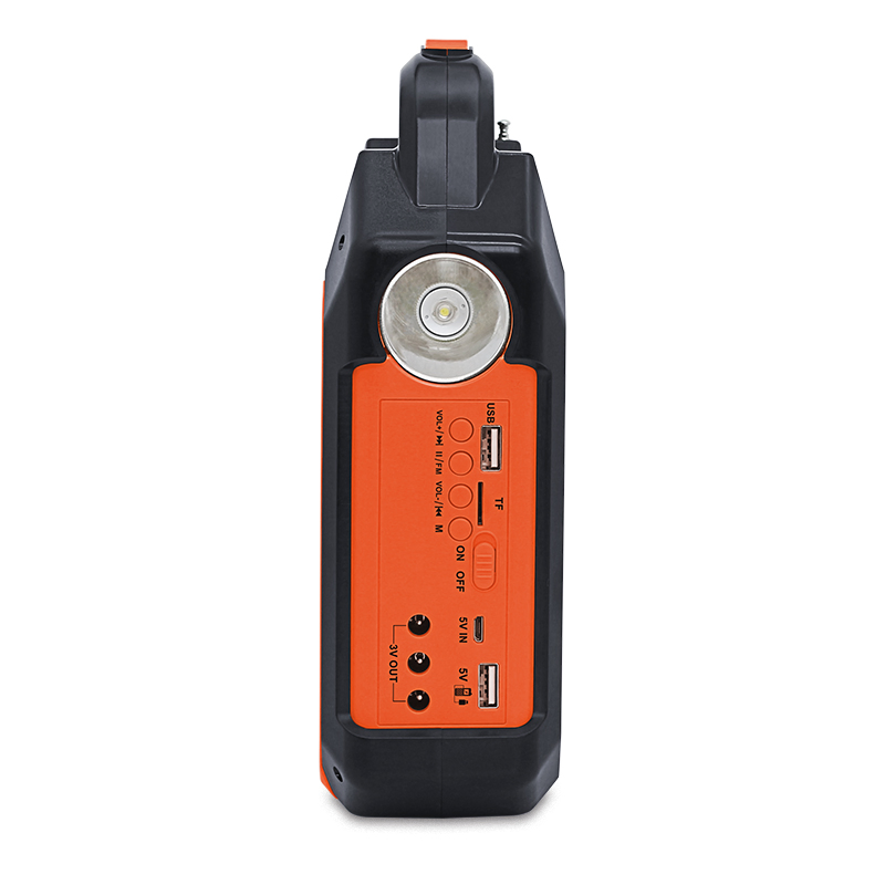 Yaye 2025 Precio de fábrica de venta caliente 100W Sistema de energía portátil recargable de emergencia solar ABS para el hogar con radio FM/música TF Speaker/USB/500PCS Stock