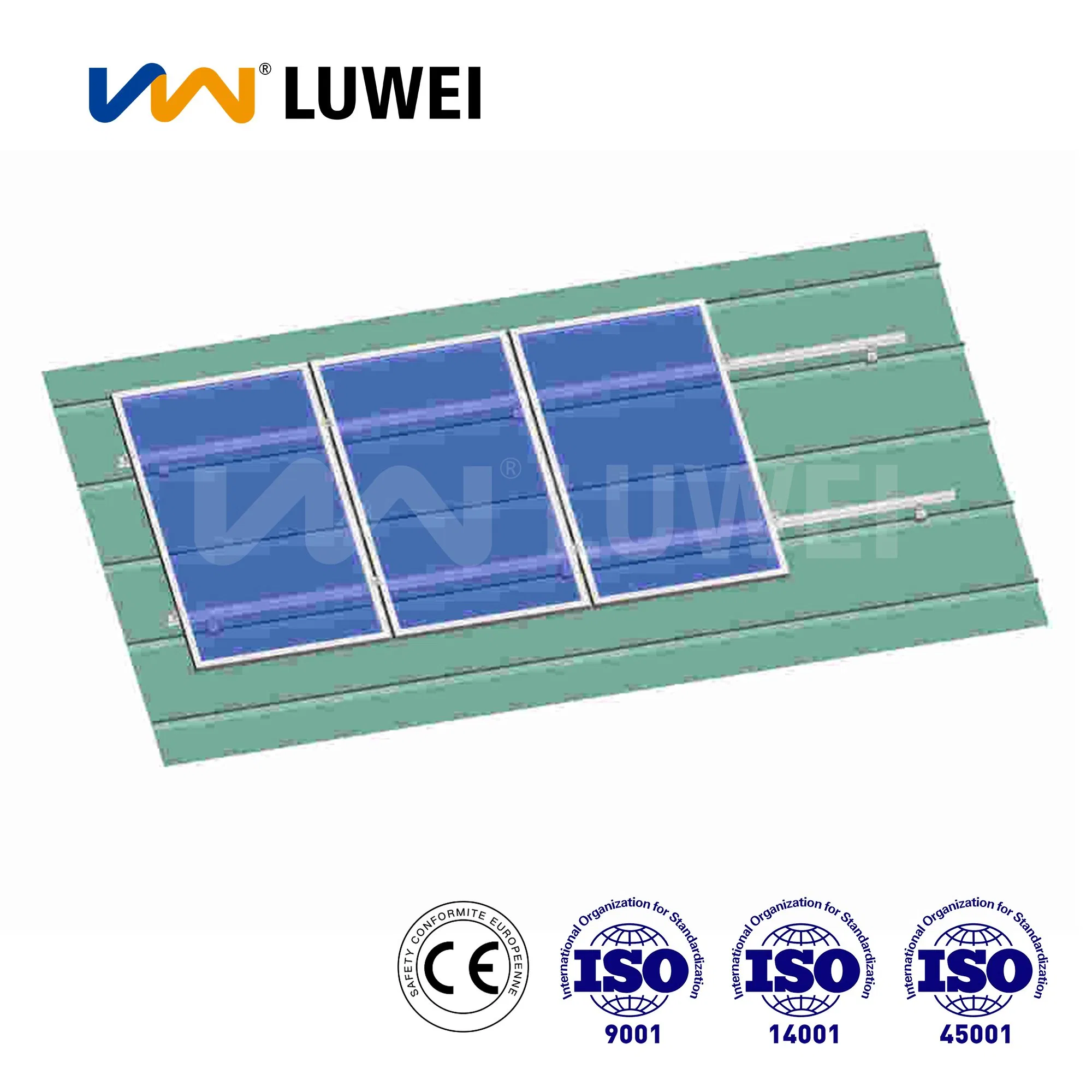 Solución de montaje en tierra resistente a la corrosión y de alta resistencia para granjas solares para todos los usos