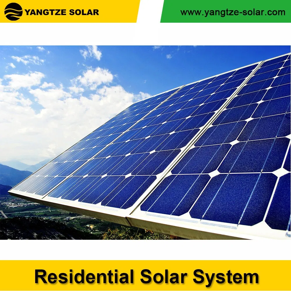 Sistema Solar Yangtze en la Red 2kw Sistema de Bomba Solar Riego de Agua