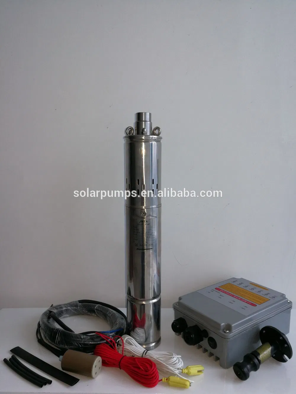 Sistema de bombeo de agua solar de tornillo Jintai 4 pulgadas imágenes