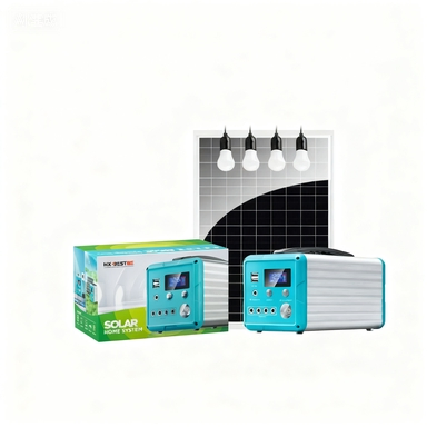 Sistema de energía solar portátil para el hogar, generador de almacenamiento de energía para áreas remotas fuera de la red