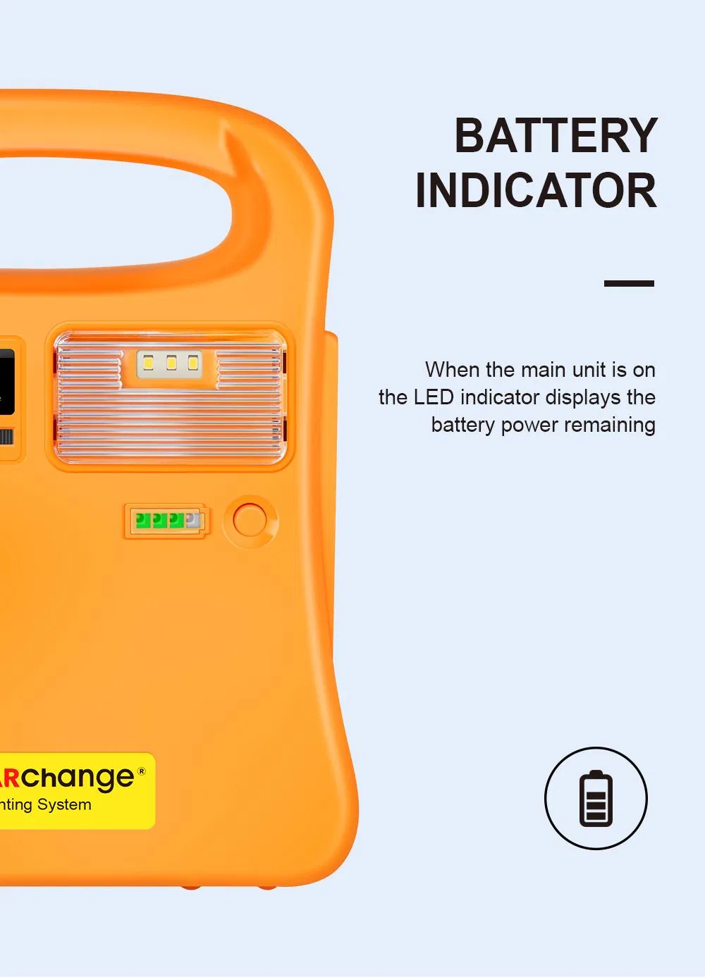 Sistema de Energía Solar Portátil 20W para Áreas Fuera de la Red Kit Solar para el Hogar con Radio FM