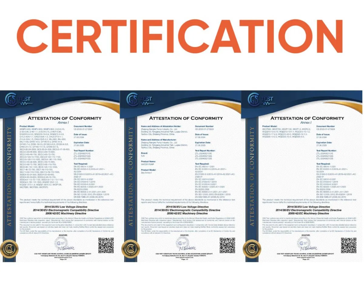 Certificaciones oficiales de calidad y seguridad industrial