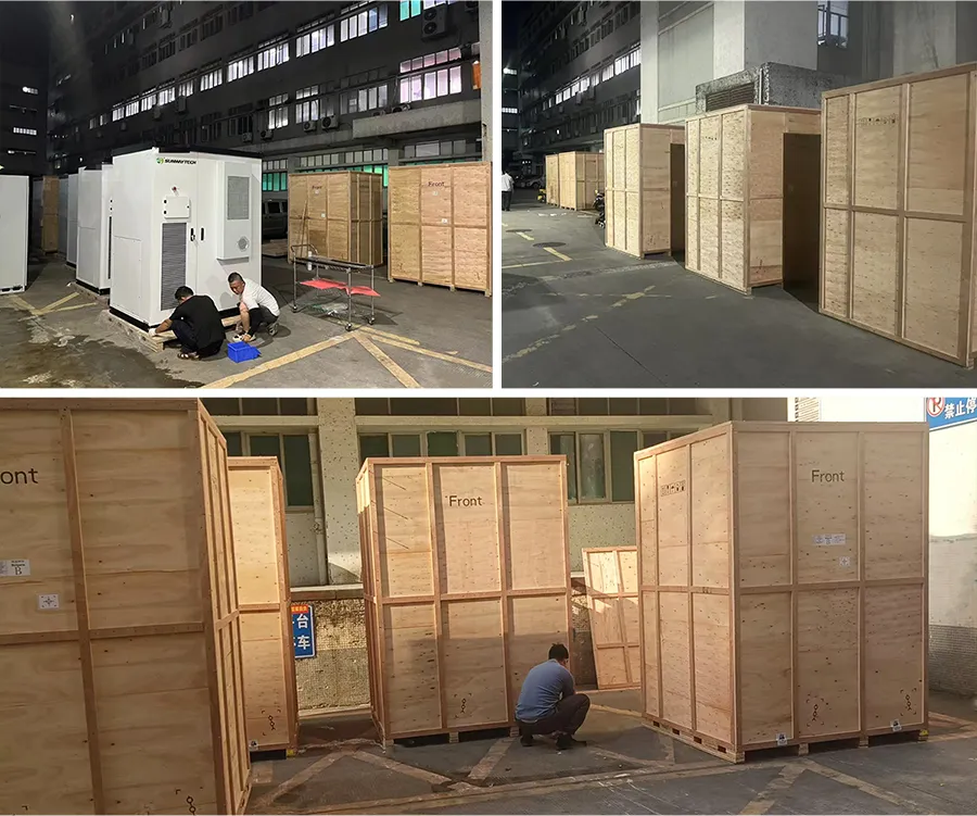 100kw LiFePO4 Sistema de Almacenamiento de Energía Solar Industrial Fuera de la Red Contenedor Hotel Baterías