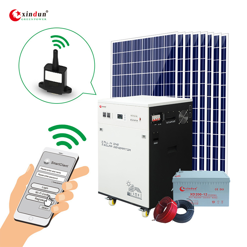 3kw sistema de bombeo de agua caliente solar fuera de la red para riego en el hogar